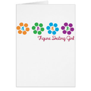 Cartão Patinagem artística de Bayflower