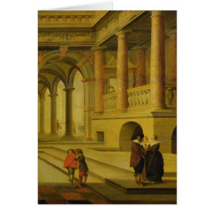 Cartão Pátio do palácio