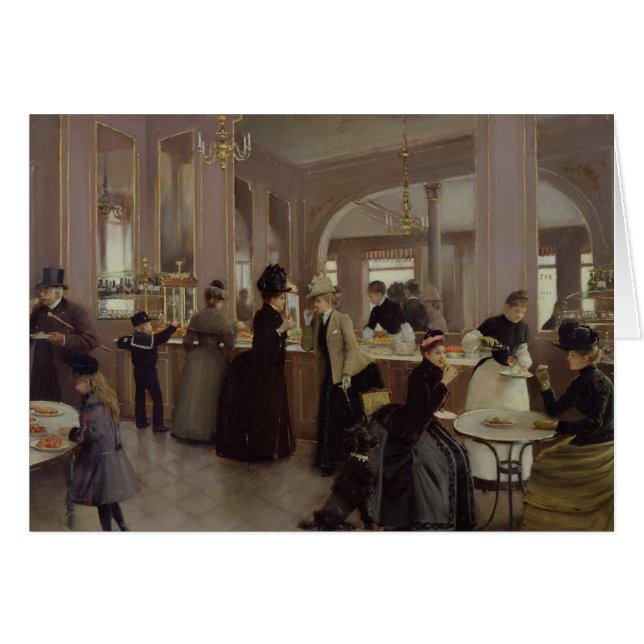 Cartão Patisserie Gloppe do La (Frente Horizontal)