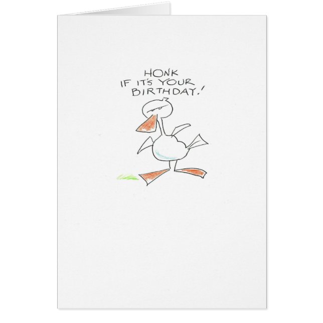 Cartão Pato (Frente)