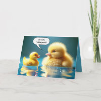 Pato Amarelo de aniversário com pata de borracha d
