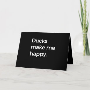 Cartão Pato Amor Eu Amo Patos Pet Duck Farmer