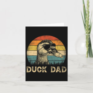 Cartão Pato Papai Amantes de Pato Dia dos Pais 