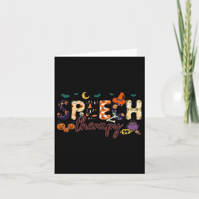 Cartão Patologista da Linguagem Fala Terapeuta da Fala Ol (Frente)