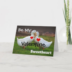 Cartão Patos do Meu Dia dos Namorados