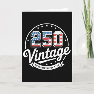 Cartão Patriótico Us Vintage - Clique 250 Ótimo 4 de Julh