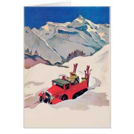 Cartão Patrulha de neve, adicionar texto