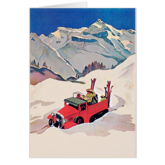 Cartão Patrulha de neve, adicionar texto (Frente)