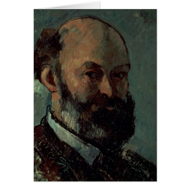 Cartão Paul Cezanne | Autorretrato (Frente)