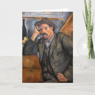 Cartão Paul Cezanne - Fumante