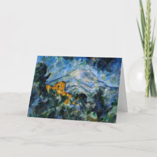Cartão Paul Cezanne - Mont Saint-Victoire & Chateau Noir