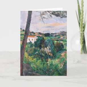 Cartão Paul Cezanne - Pinheiro em L'Estaque