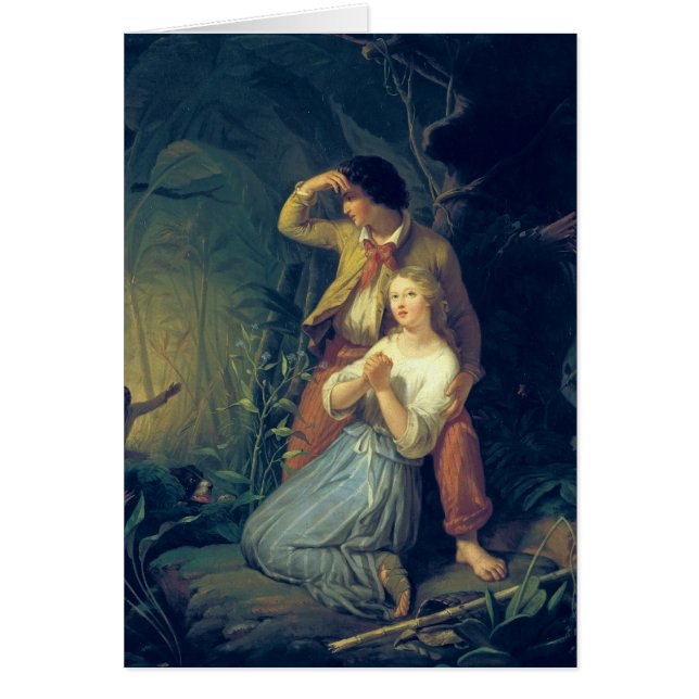 Cartão Paul e Virginie (Frente)