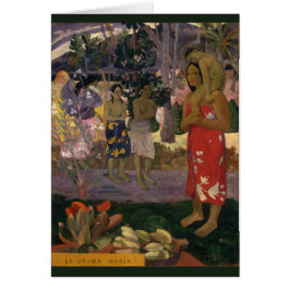 Cartão Paul Gauguin Hail Mary 1891 CC0456