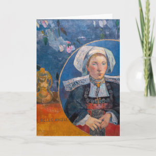 Cartão Paul Gauguin - O Anjo Bonito, Pont-aven