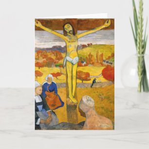Cartão Paul Gauguin - O Cristo amarelo