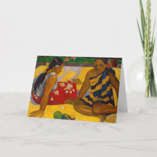 Cartão Paul Gauguin - Parau Api / O Que É Novo?