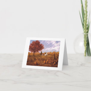 Cartão Paul McGehee "Halloween Harvest" Card