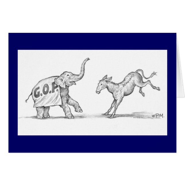 Cartão Paul McGehee "The Dance" Card (Frente horizontal)