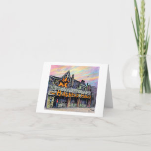 Cartão Paul McGehee "The Haunted House" Card