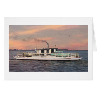 Cartão Paul McGehee "The Oxford-Bellevue Ferry" Card