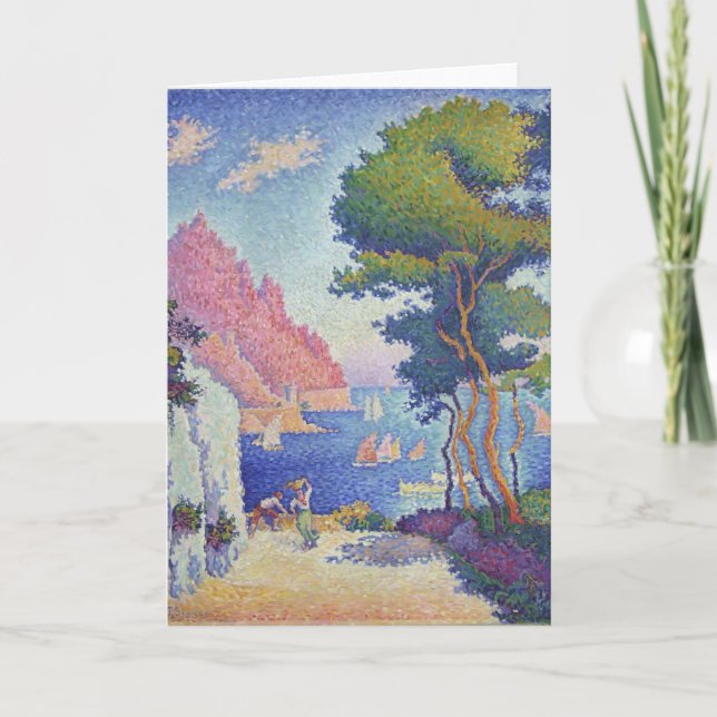 Cartão Paul Signac - Capo di Noli (Frente)