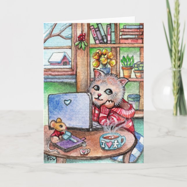 Cartão Pausa para o Café (Frente)