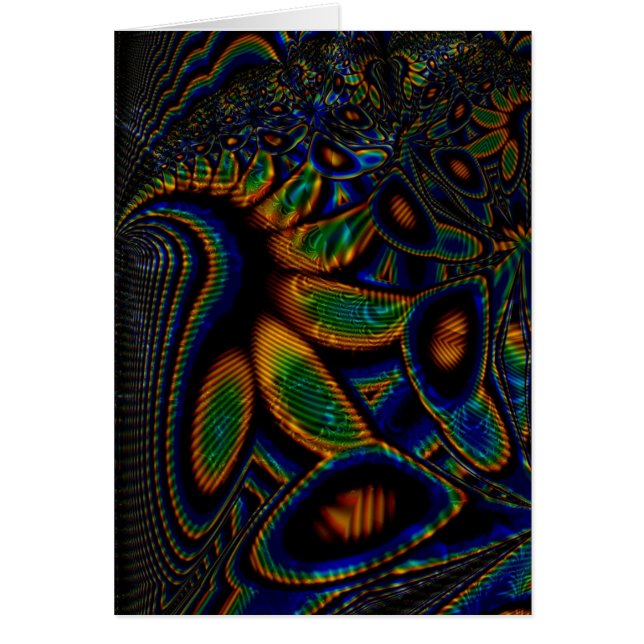 Cartão Pavão (Frente)