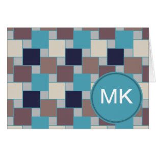 Cartão Pavão na praia