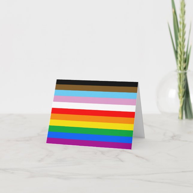 CARTÃO PAVILHÃO LGBTQ+ INCLUSIVE PRIDE (Frente)
