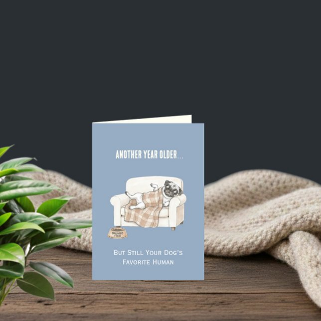 Cartão Paw Print Pattern Birthday Card (Criador carregado)