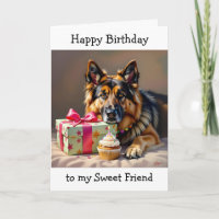 Paw-some Birthday para Amigo | German shepherd
