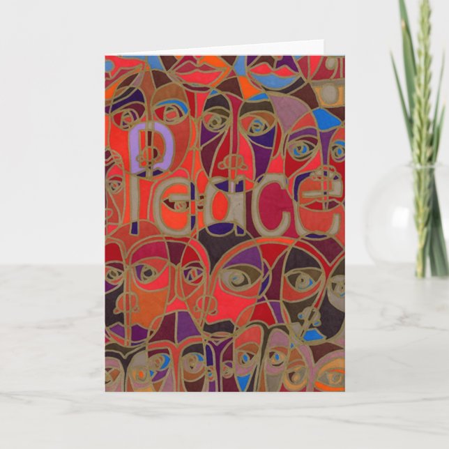 Cartão paz (Frente)
