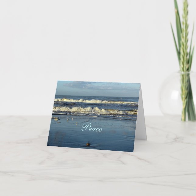 Cartão Paz - citações da bíblia (Frente)