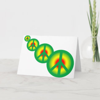 Cartão Paz de Rasta multi