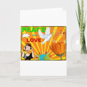 Cartão Paz e Amor