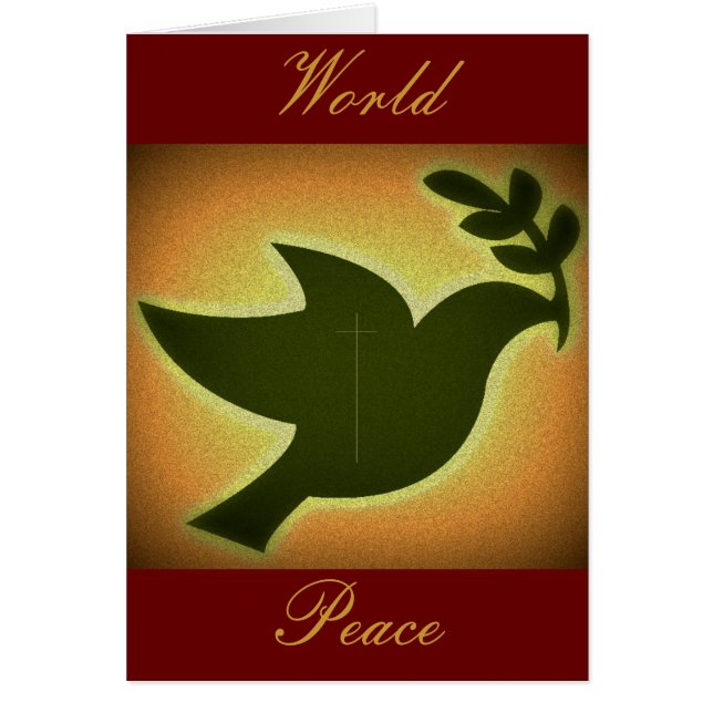 CARTÃO PAZ MUNDIAL (Frente)