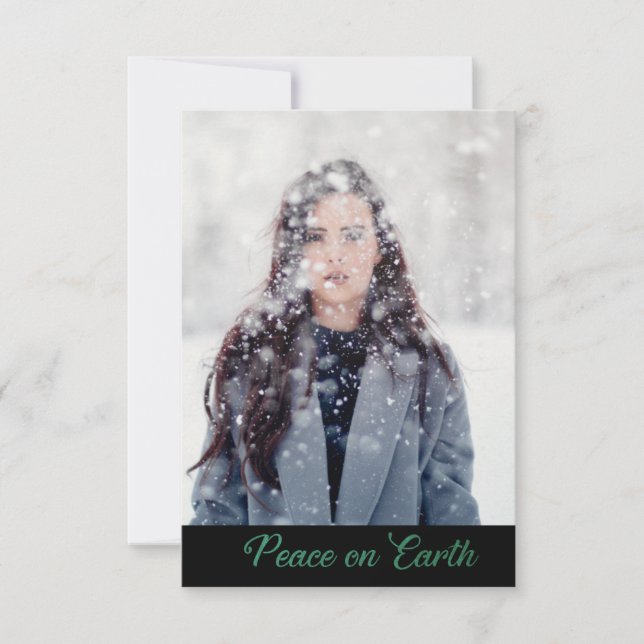 Cartão Paz na Terra (Frente)