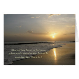 Cartão Paz perfeita