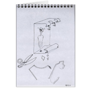 Cartão PDD28 Pequenas Portas Psicanalíticas de Desenho Fr