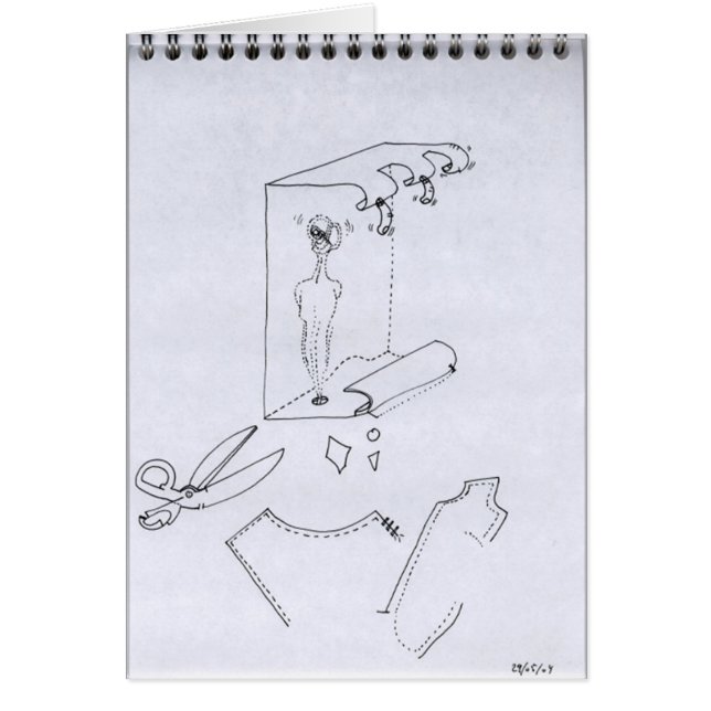 Cartão PDD28 Pequenas Portas Psicanalíticas de Desenho Fr (Frente)