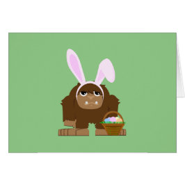 Cartão Pé-Grande Páscoa