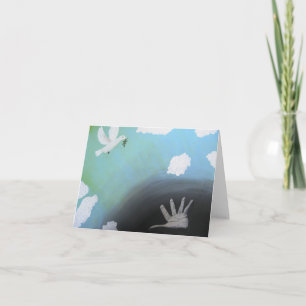 Cartão "Peace" Note Card from Canvas Justice