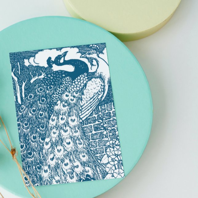 Cartão Peacocks (Criador carregado)