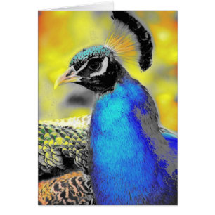 Cartão Peafowl