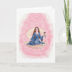 Cartão Pearl - June birthday for her