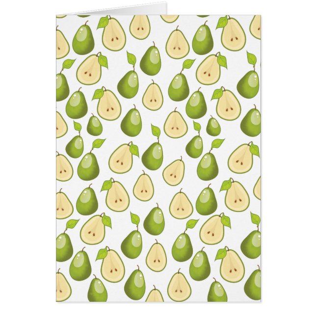 Cartão Pears Pattern (Frente)