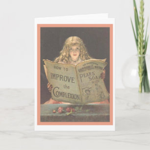 Cartão Pears Soap Complexion Ad