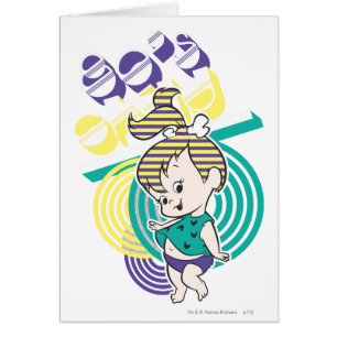 Cartão PEBBLES™ anos 80 Child