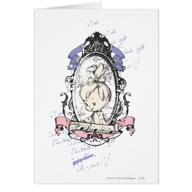 Cartão PEBBLES™ Bonito em Reflexão (Frente)